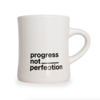 Progress Not Perfection Mug | $17